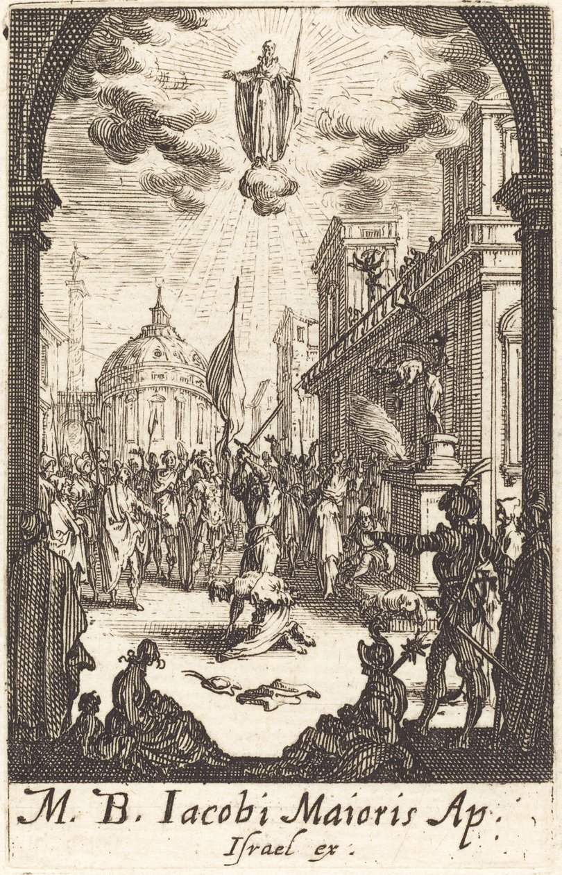 Le martyre de Saint Jacques le Majeur - Jacques Callot