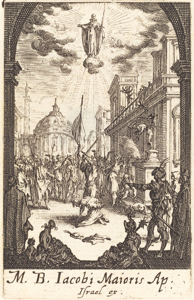 Le martyre de Saint Jacques le Majeur, vers 1634-1635 - Jacques Callot