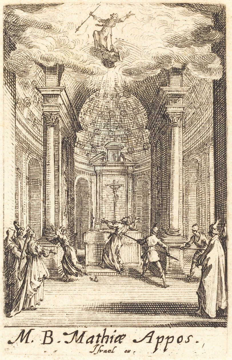 Le martyre de Saint Matthias - Jacques Callot