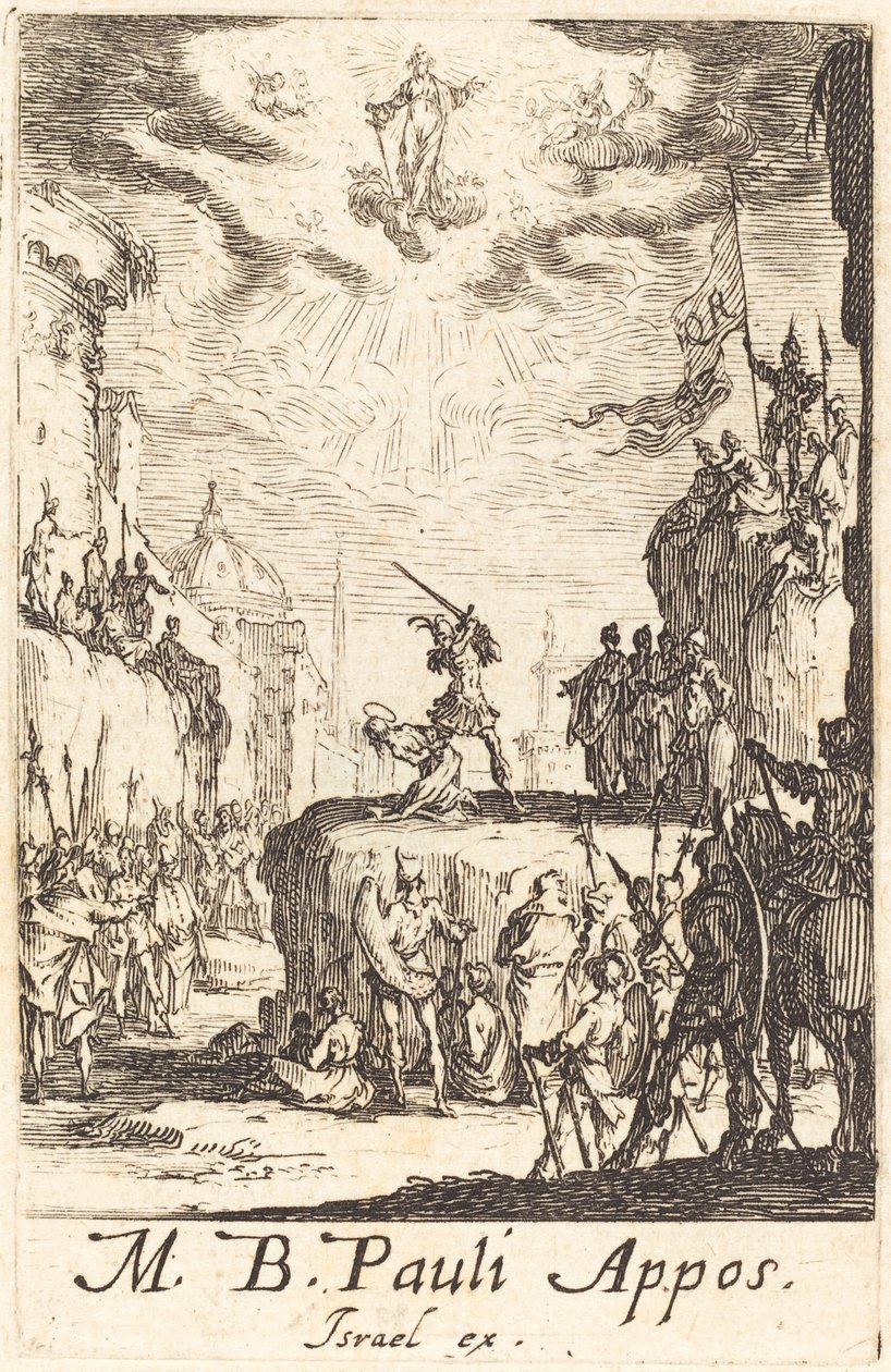 Le martyre de Saint Paul - Jacques Callot