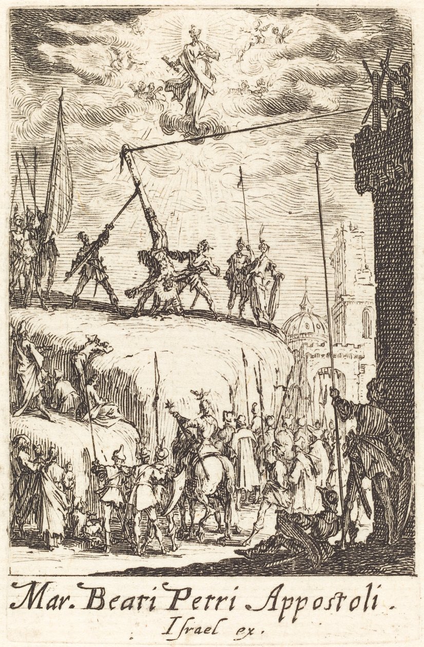 Le martyre de Saint Pierre - Jacques Callot