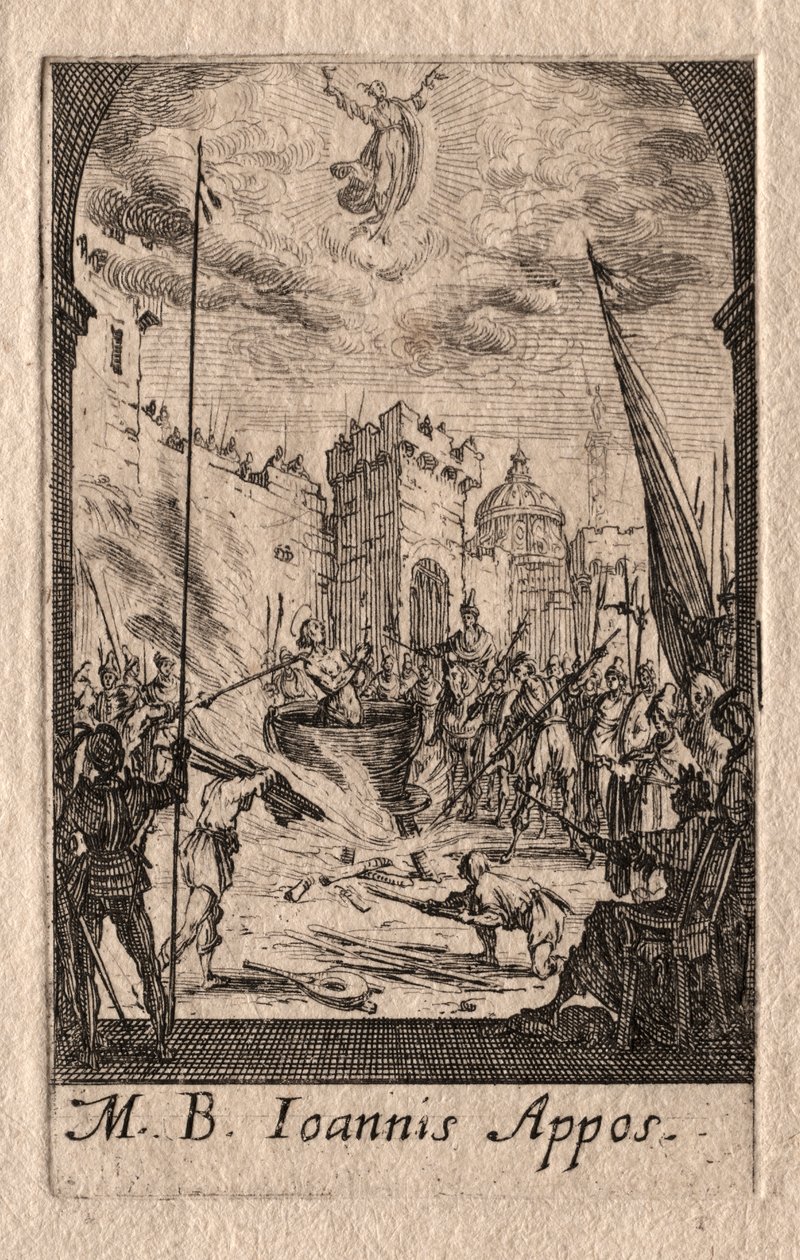 Le Martyre des Apôtres : Saint Jean l