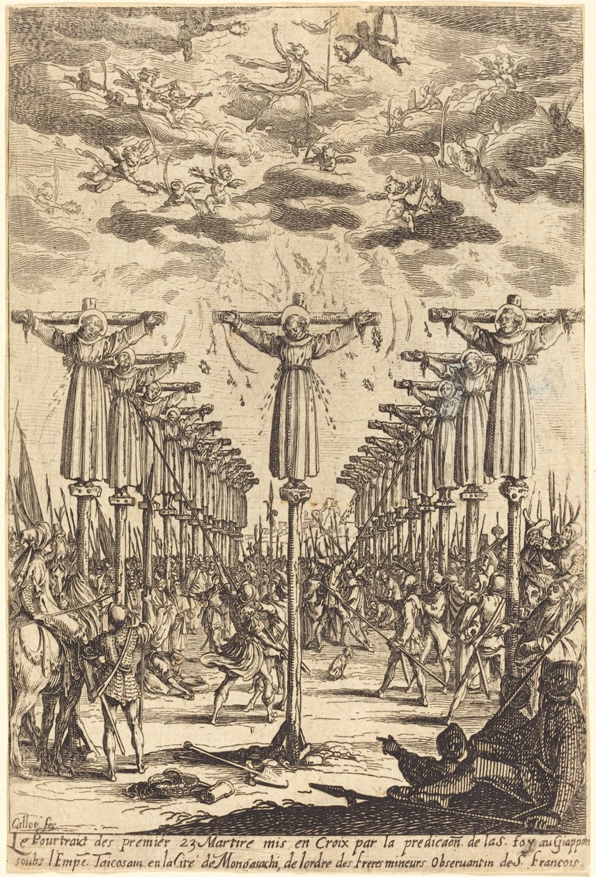 Les Martyrs du Japon - Jacques Callot