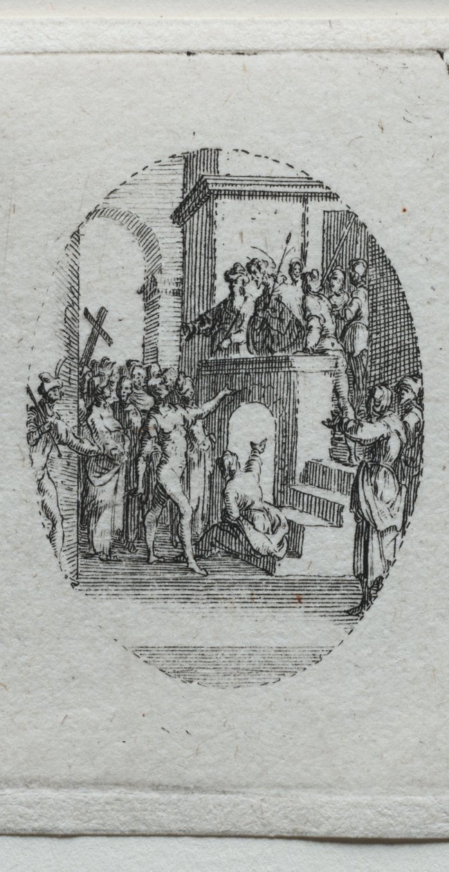 Les mystères de la Passion : Christ présenté au peuple - Jacques Callot