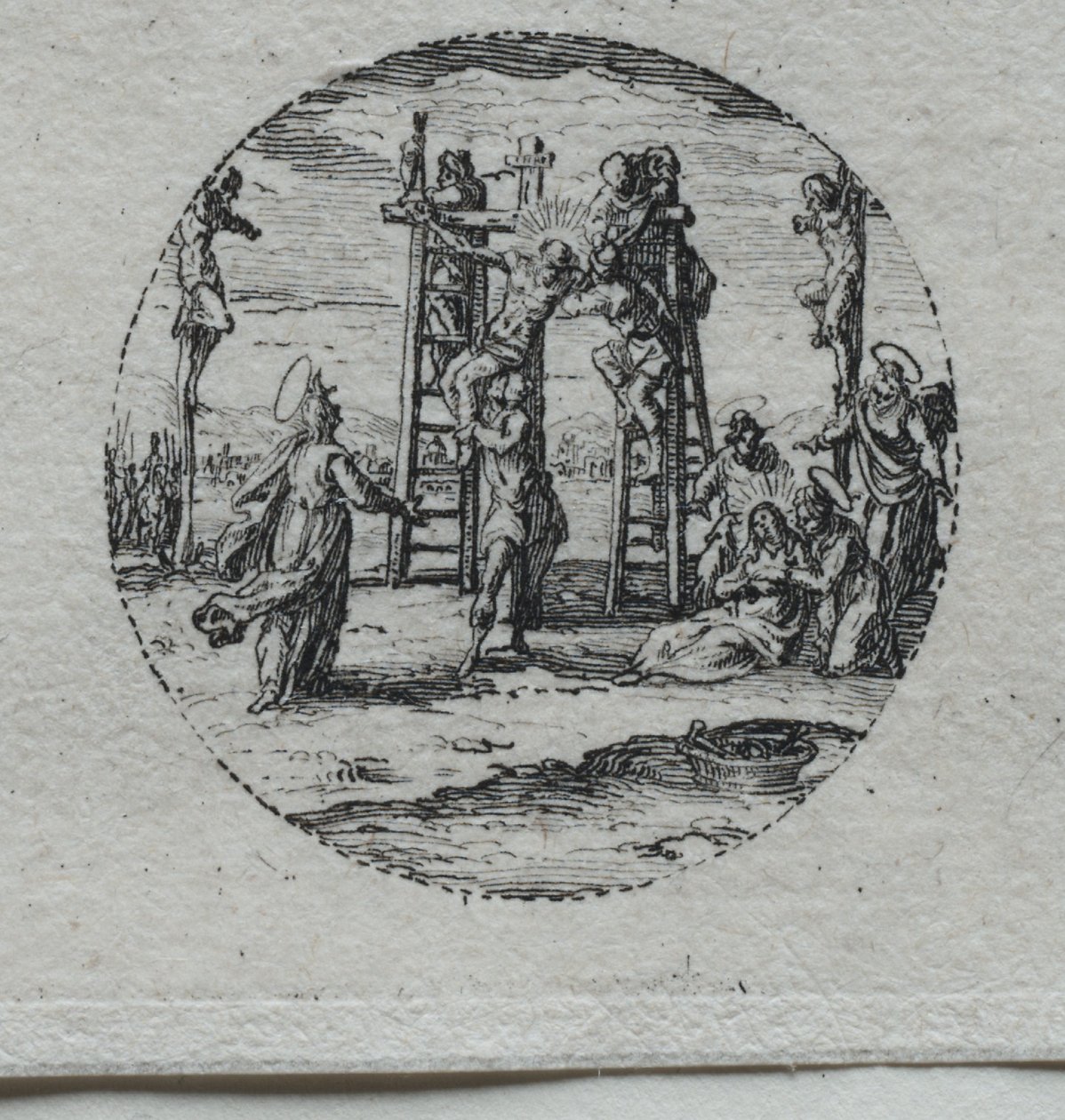 Les mystères de la Passion : La Crucifixion - Jacques Callot