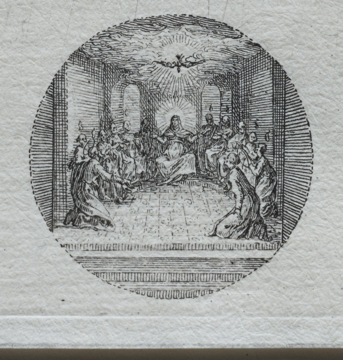 Les Mystères de la Passion: La Descente du Saint-Esprit - Jacques Callot