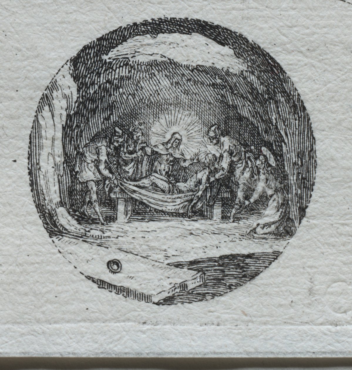 Les mystères de la Passion : La mise au tombeau - Jacques Callot