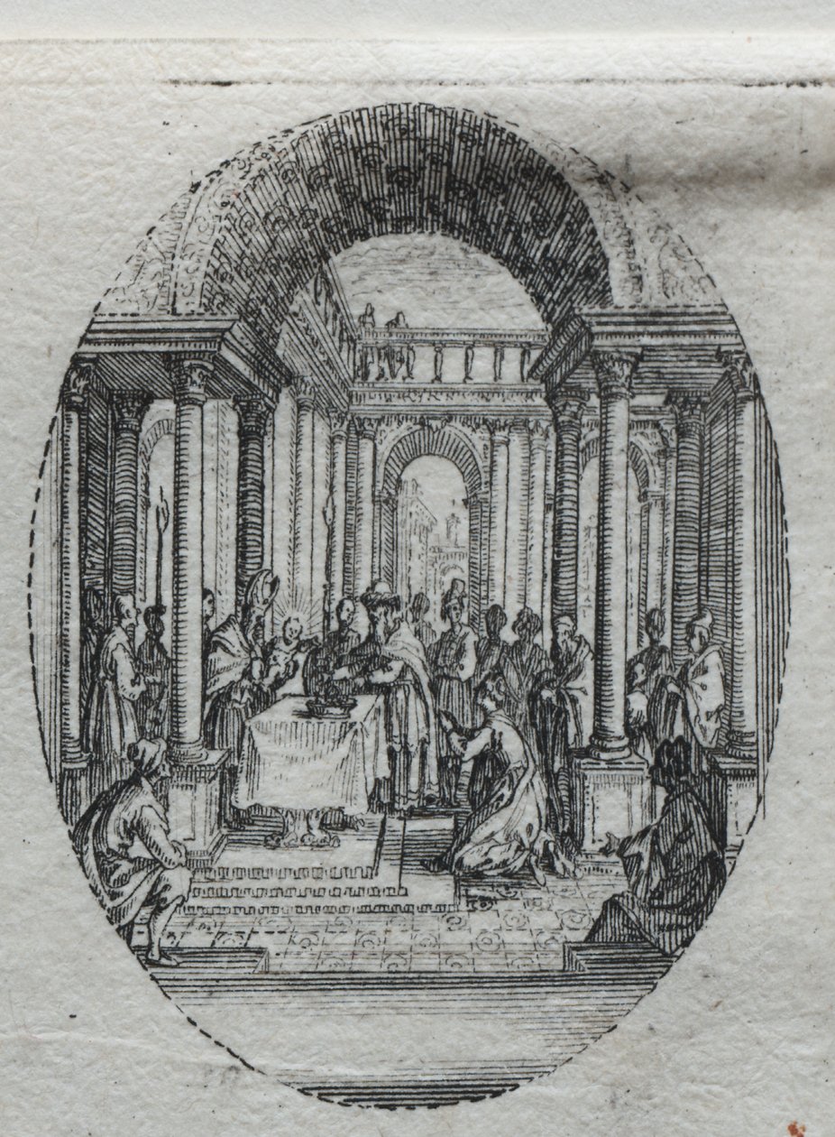Les mystères de la Passion : La Présentation au Temple - Jacques Callot