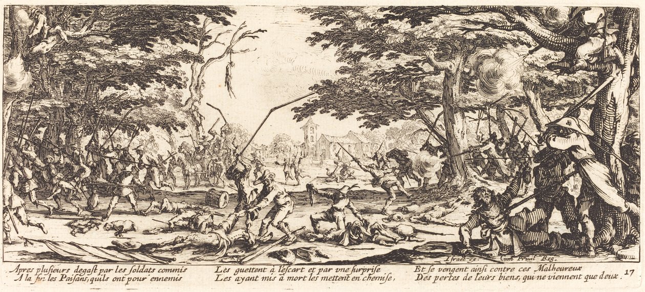 Les Paysans se vengent - Jacques Callot