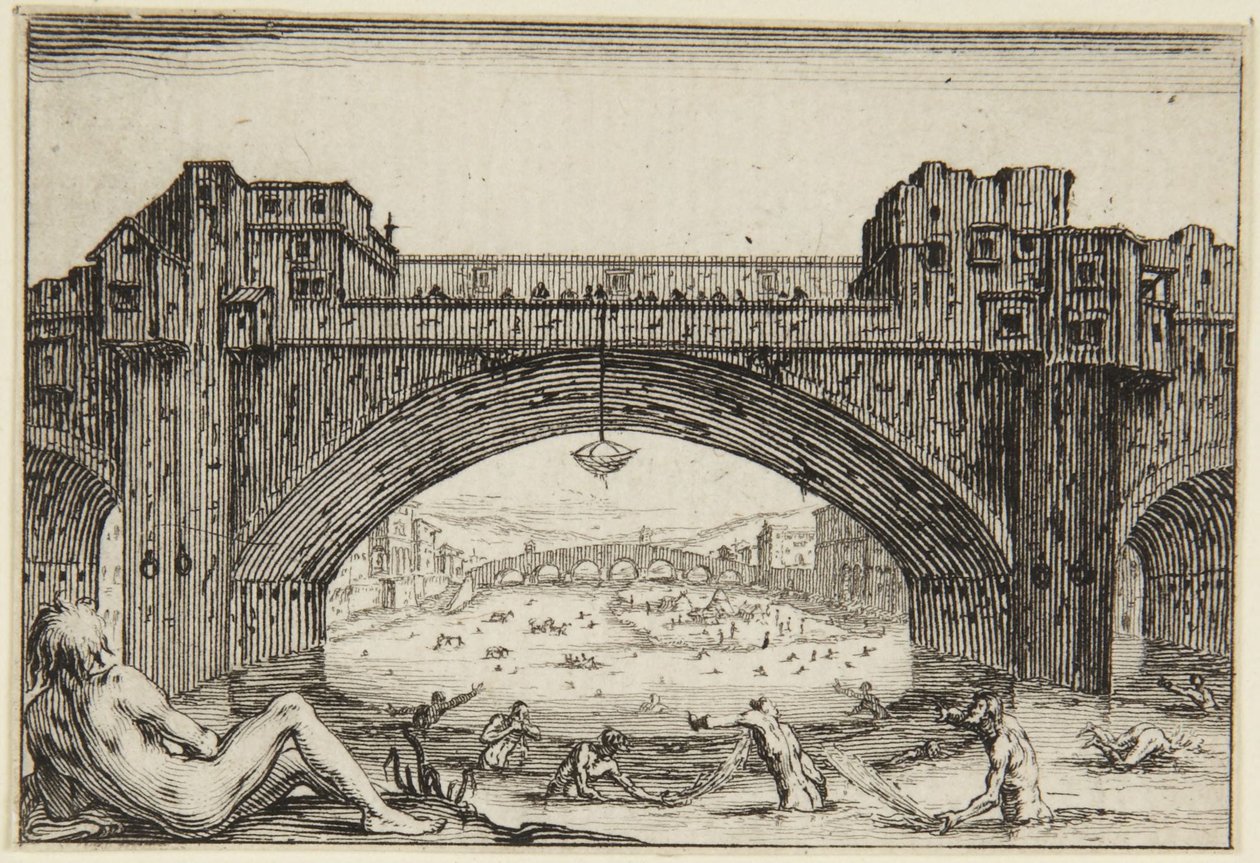 Le Ponte Vecchio, Florence - Jacques Callot