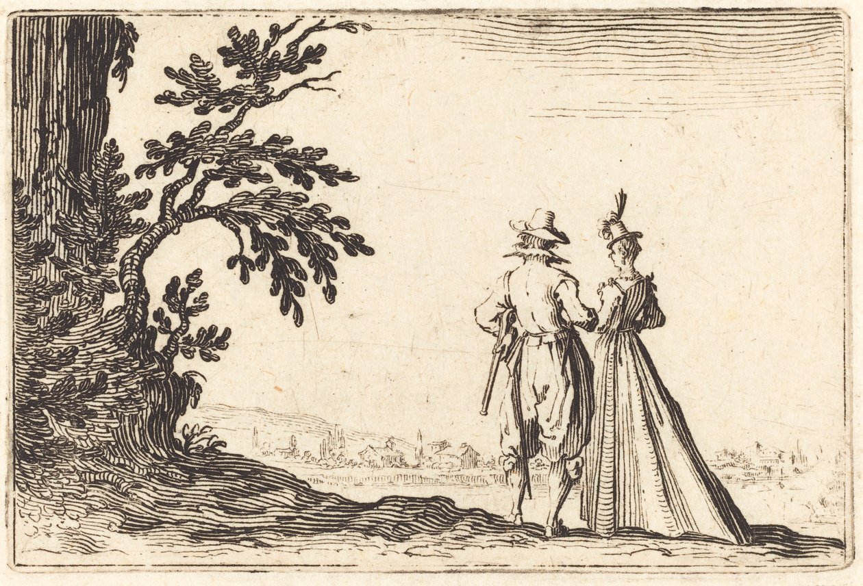 La promenade - Jacques Callot