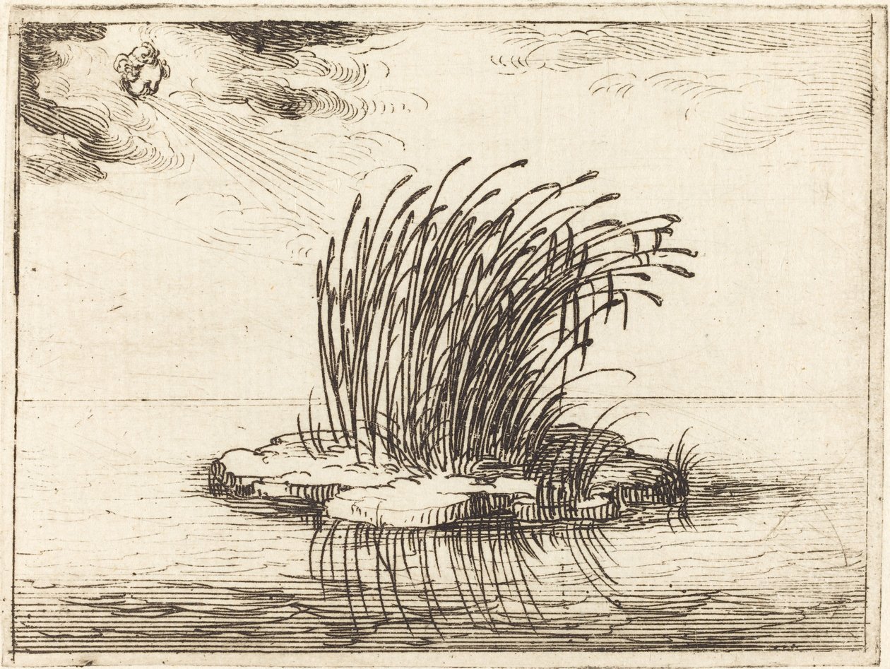 Les roseaux et le vent, 1628 - Jacques Callot