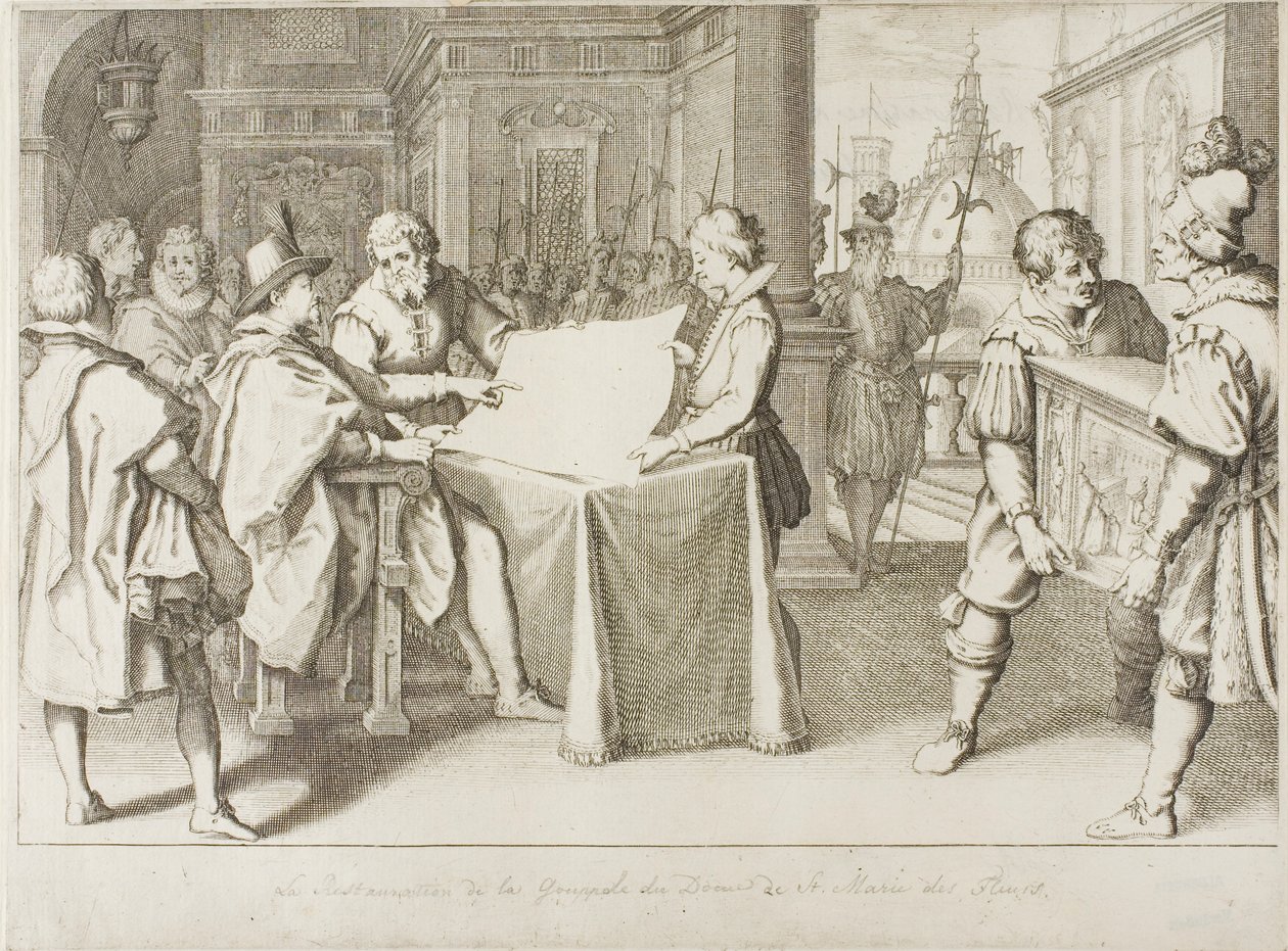 La Restauration du Dôme de Florence - Jacques Callot