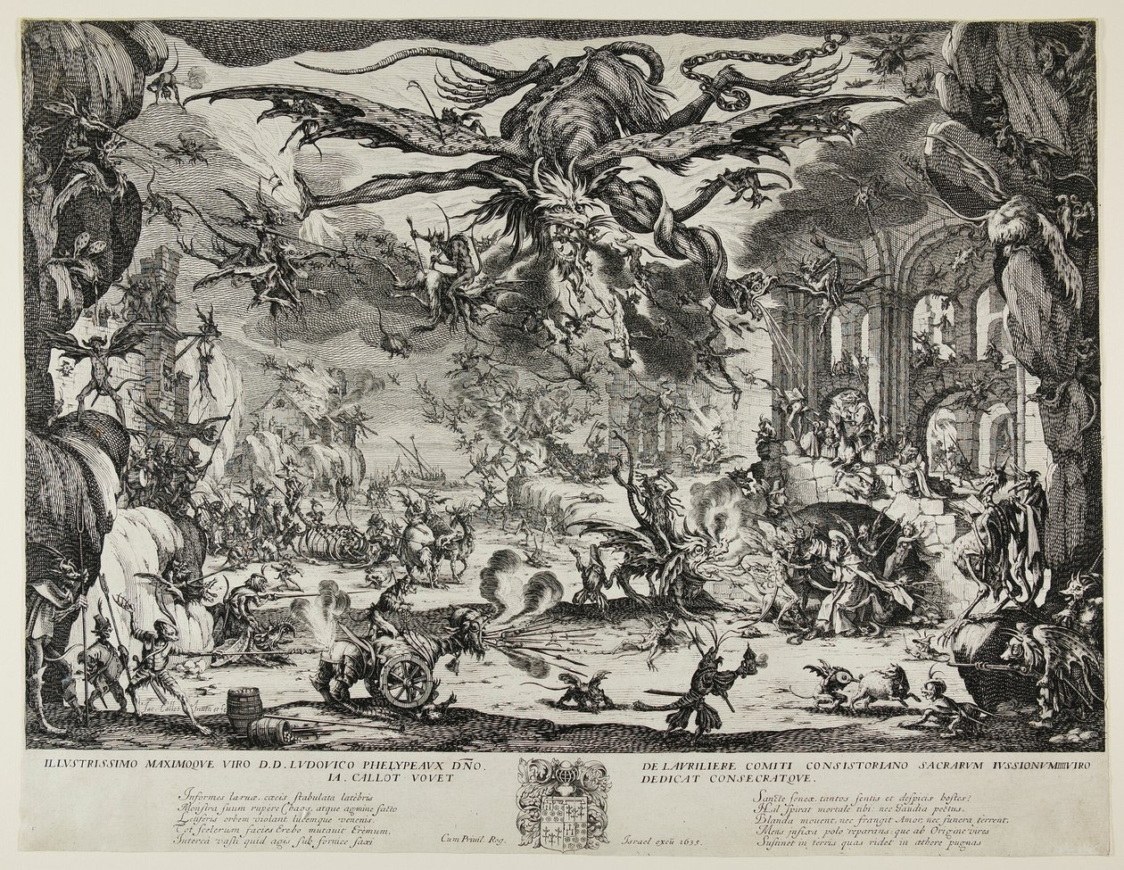 La tentation de Saint Antoine - Jacques Callot