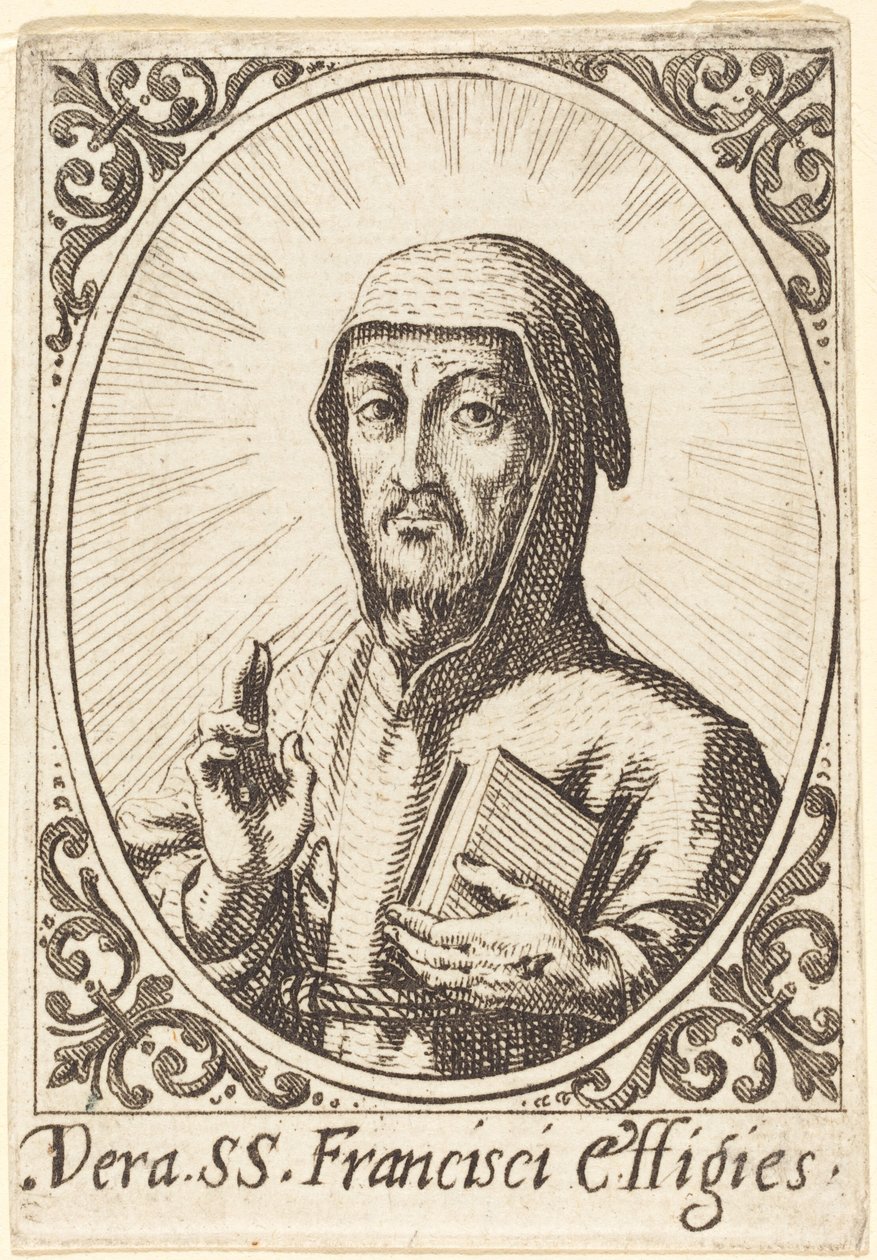 La Véritable Effigie de Saint François - Jacques Callot