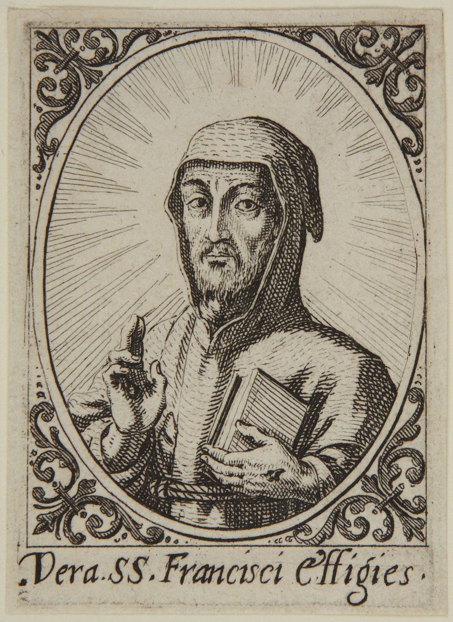 La véritable effigie de saint François - Jacques Callot