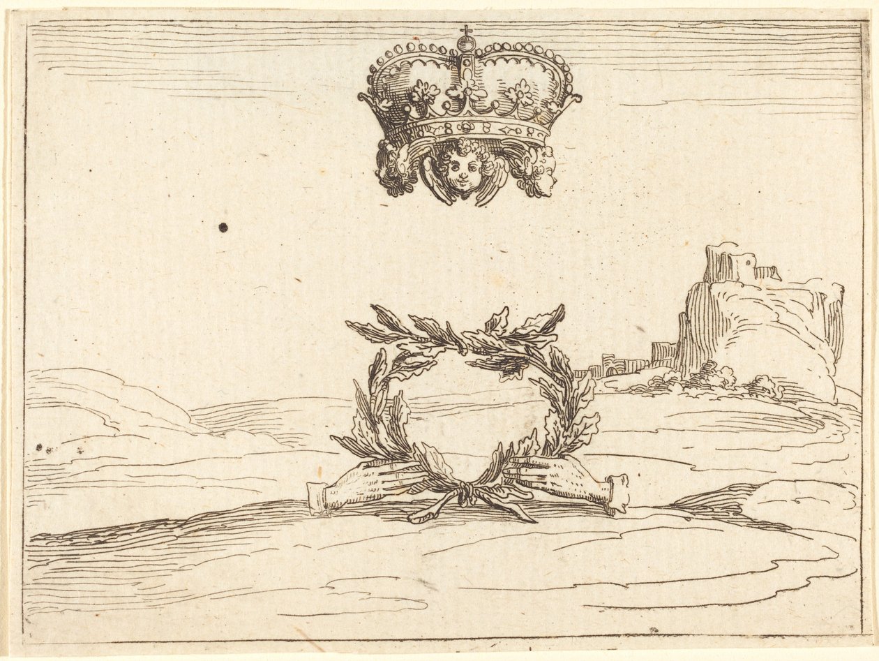Les deux couronnes - Jacques Callot