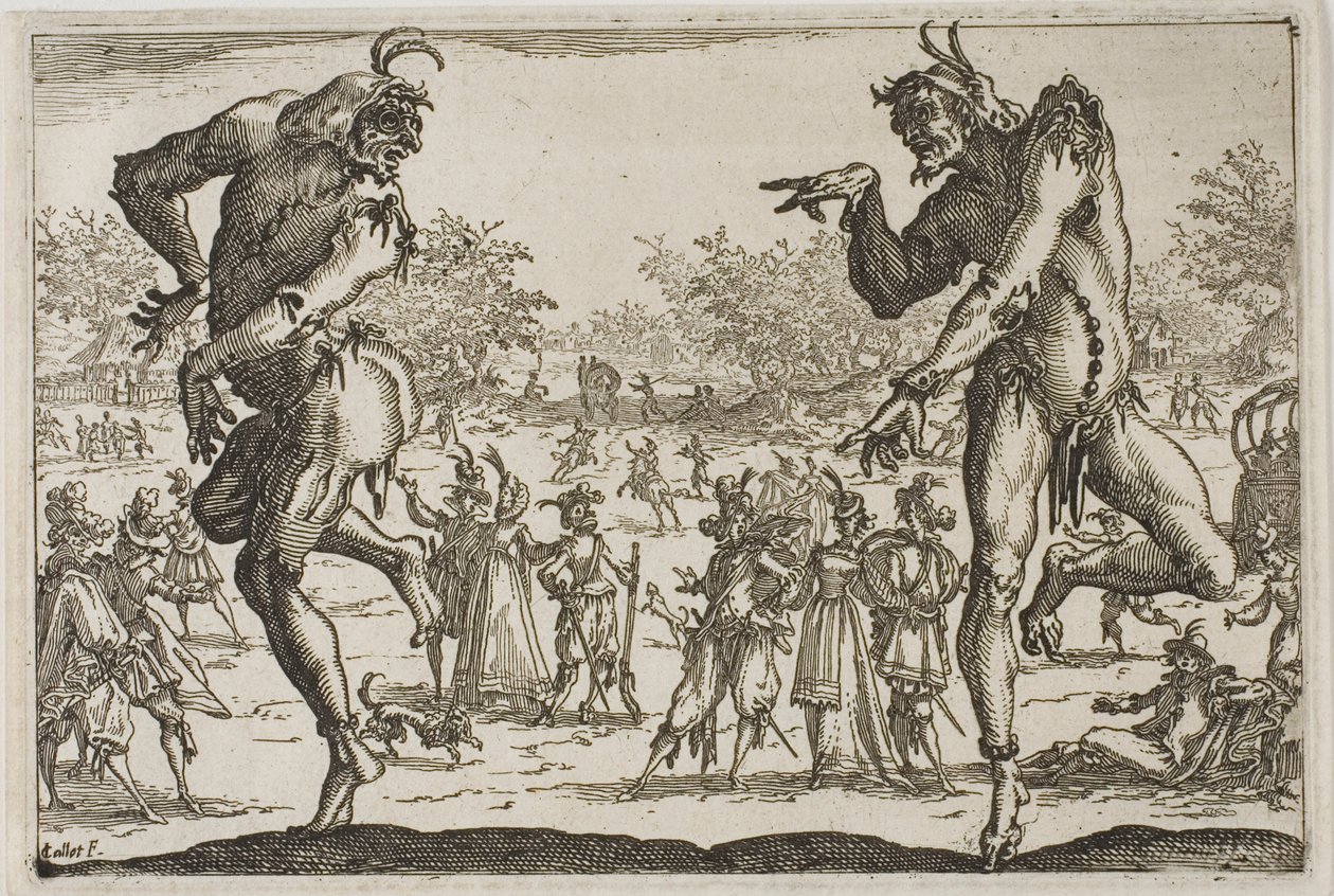 Les deux pantalons - Jacques Callot