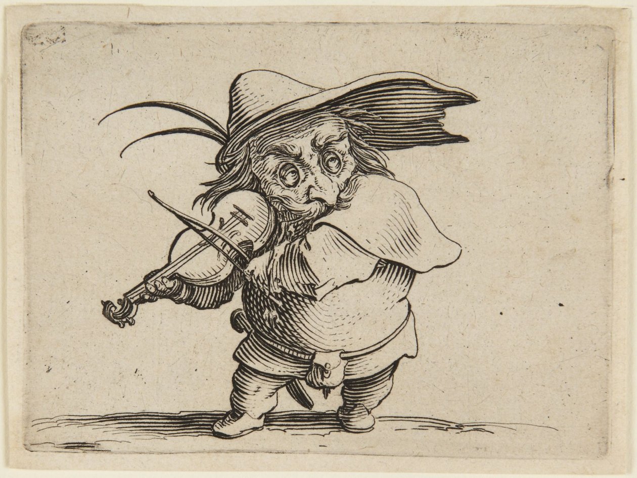 Le violoniste - Jacques Callot
