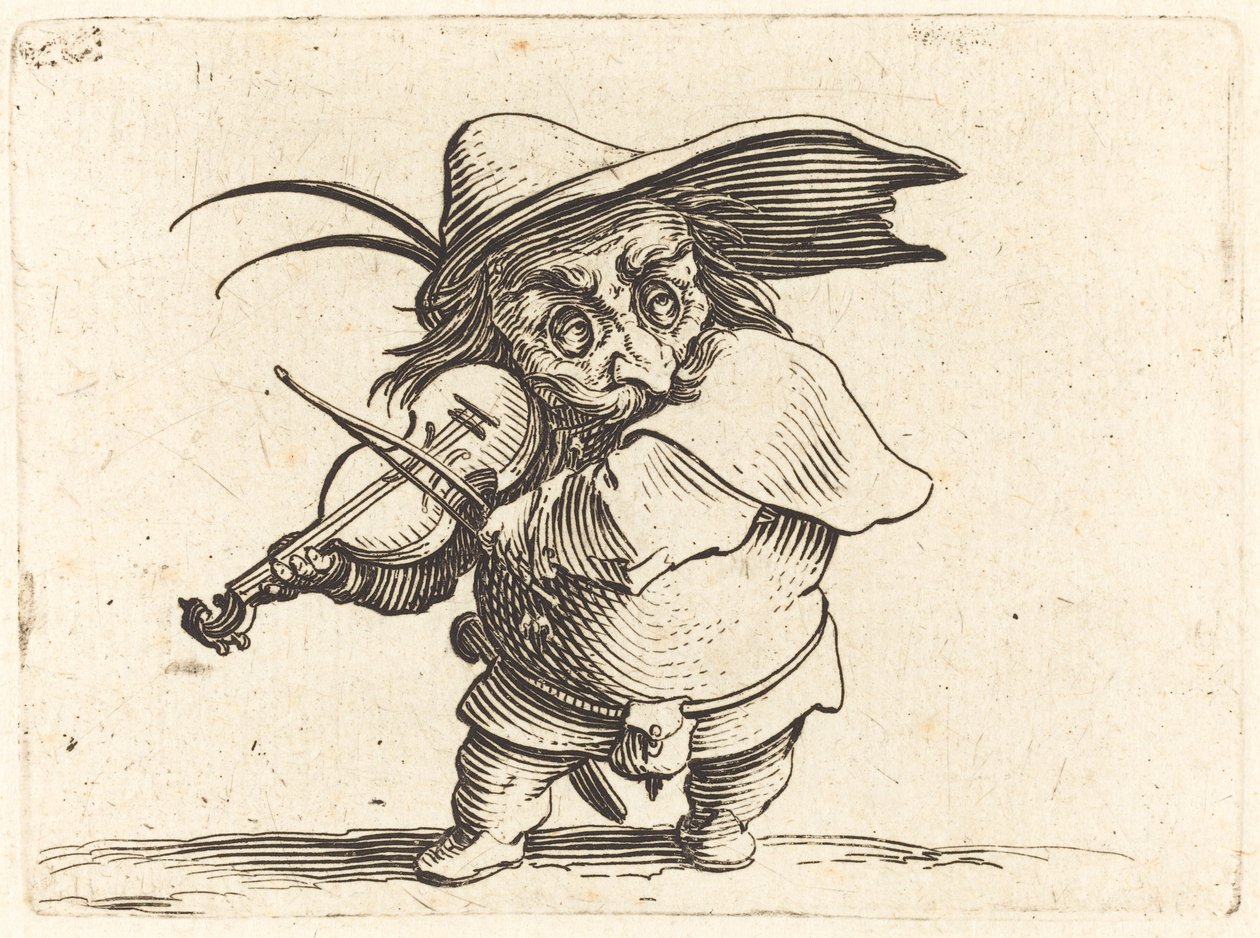 Le joueur de violon - Jacques Callot