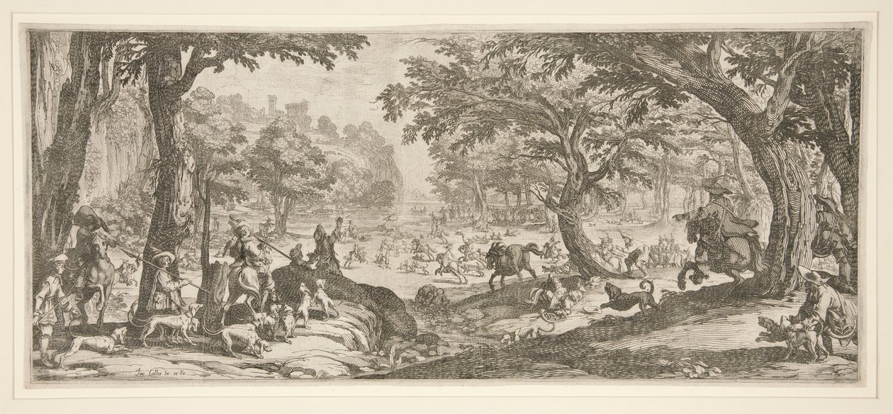 La grande chasse - Jacques Callot