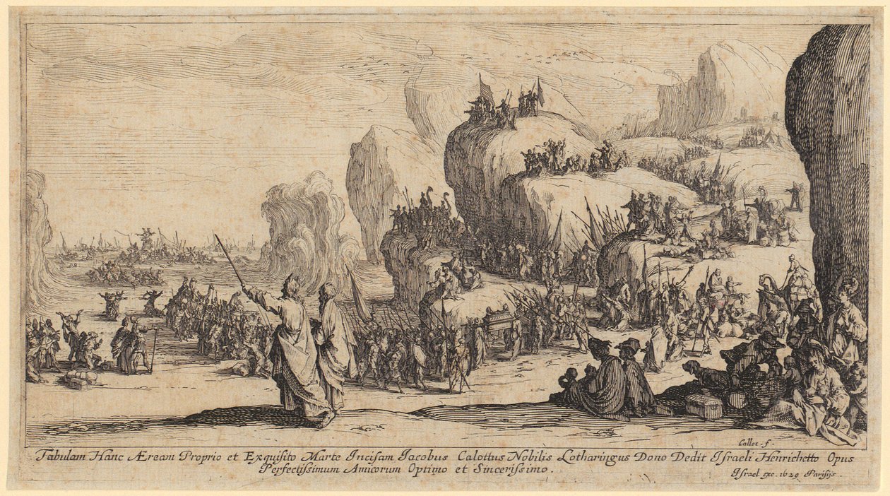 Les troupes quittent leurs navires - Jacques Callot