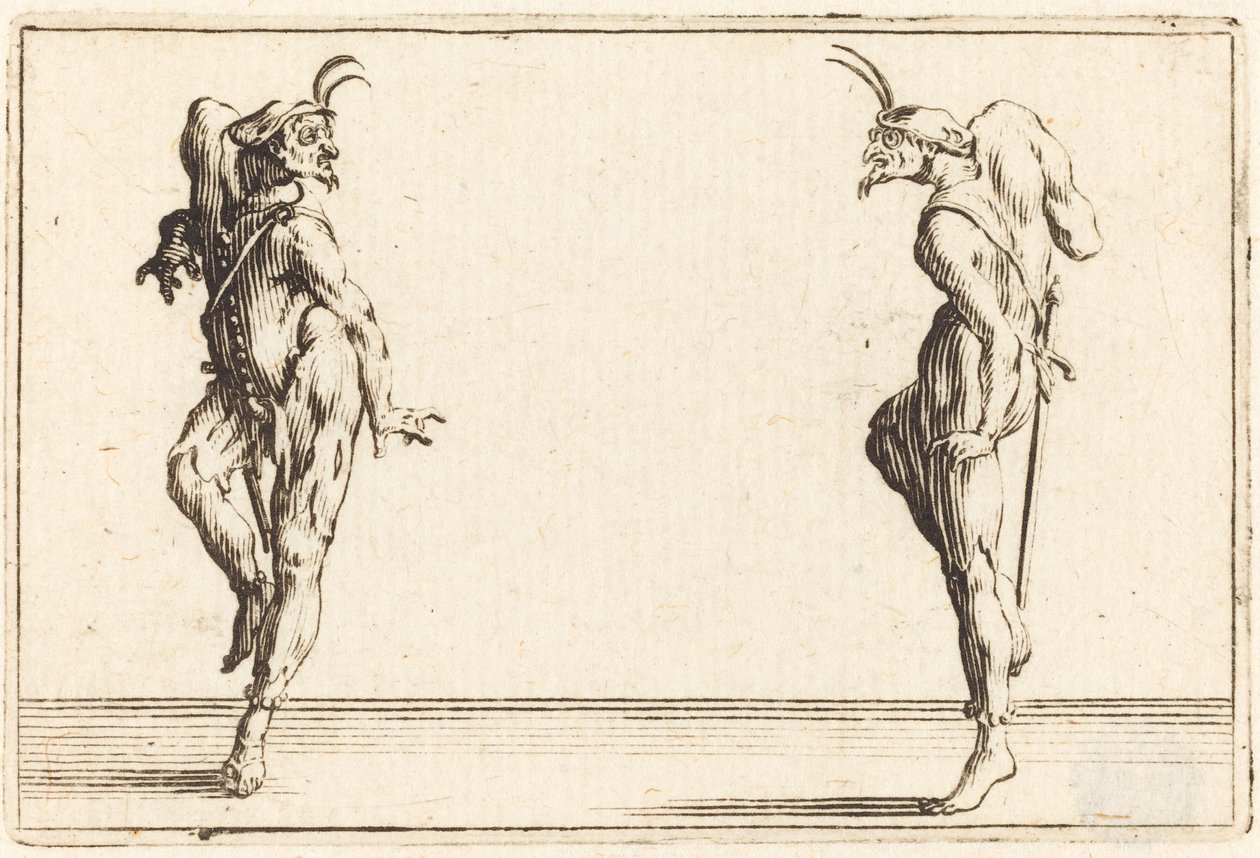 Deux pantalons dansants - Jacques Callot