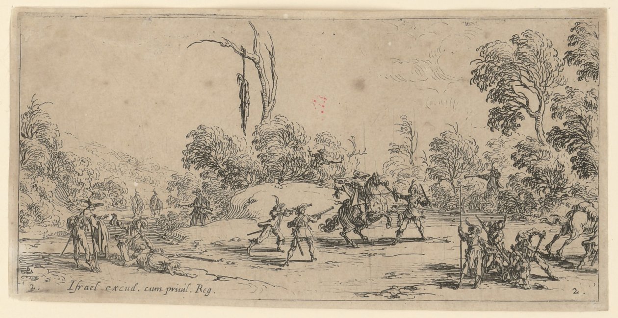 Attaque - Jacques Callot