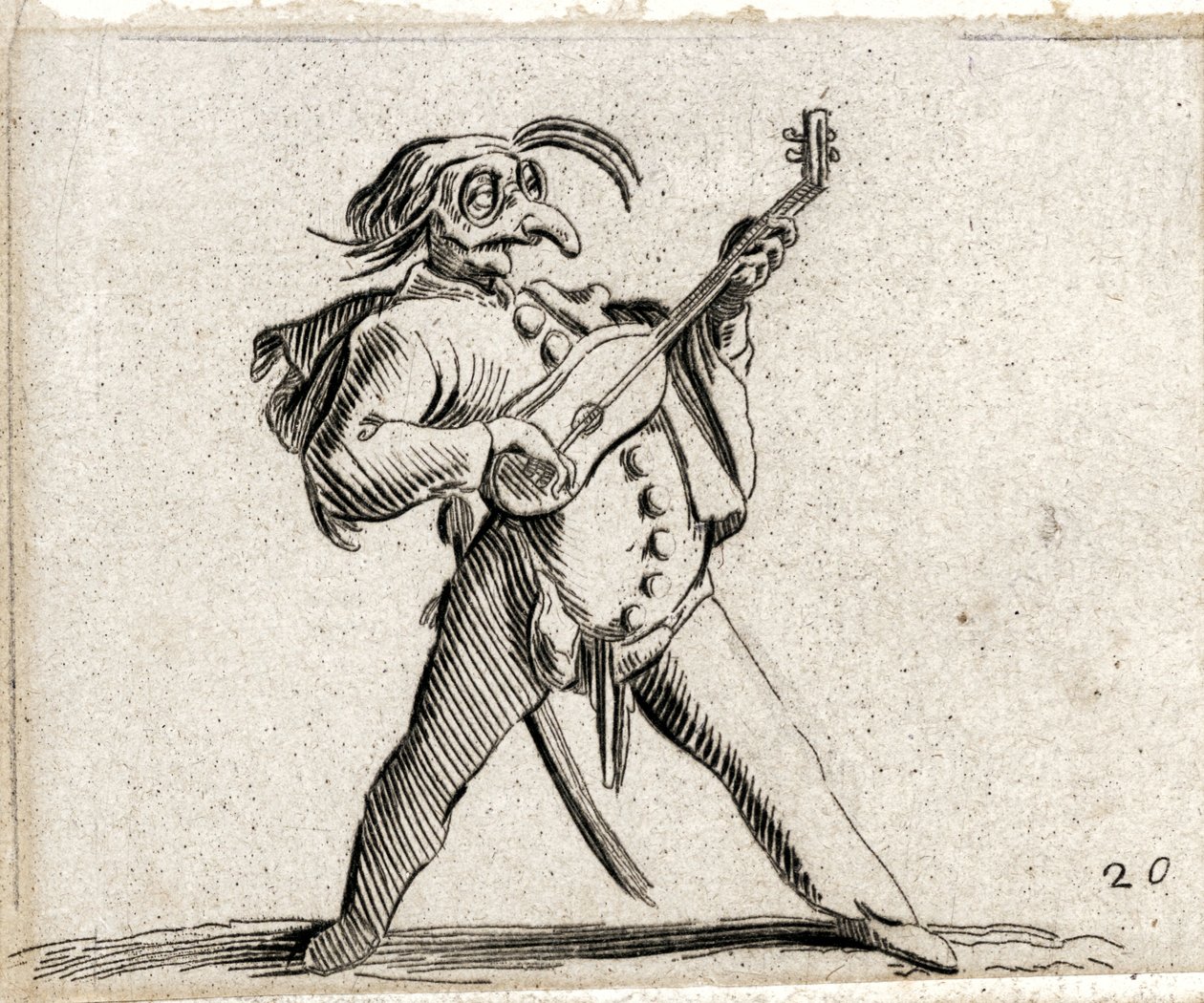 Varie Figure Gobbi ... (gravure) - Jacques Callot