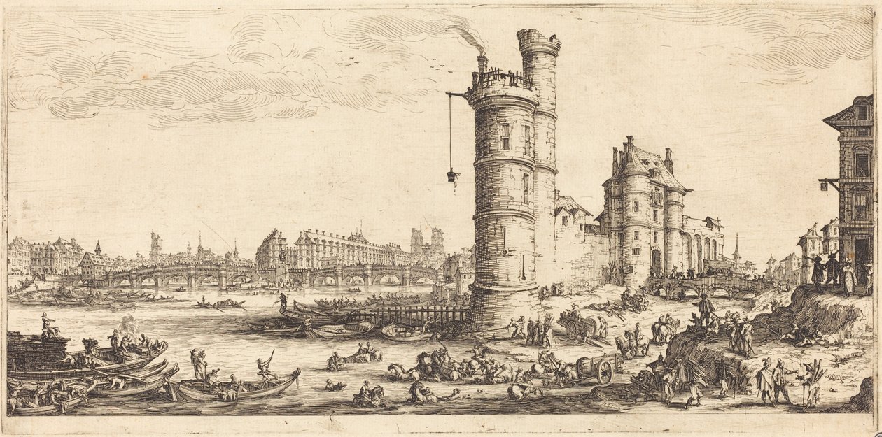 Vue du Pont Neuf - Jacques Callot