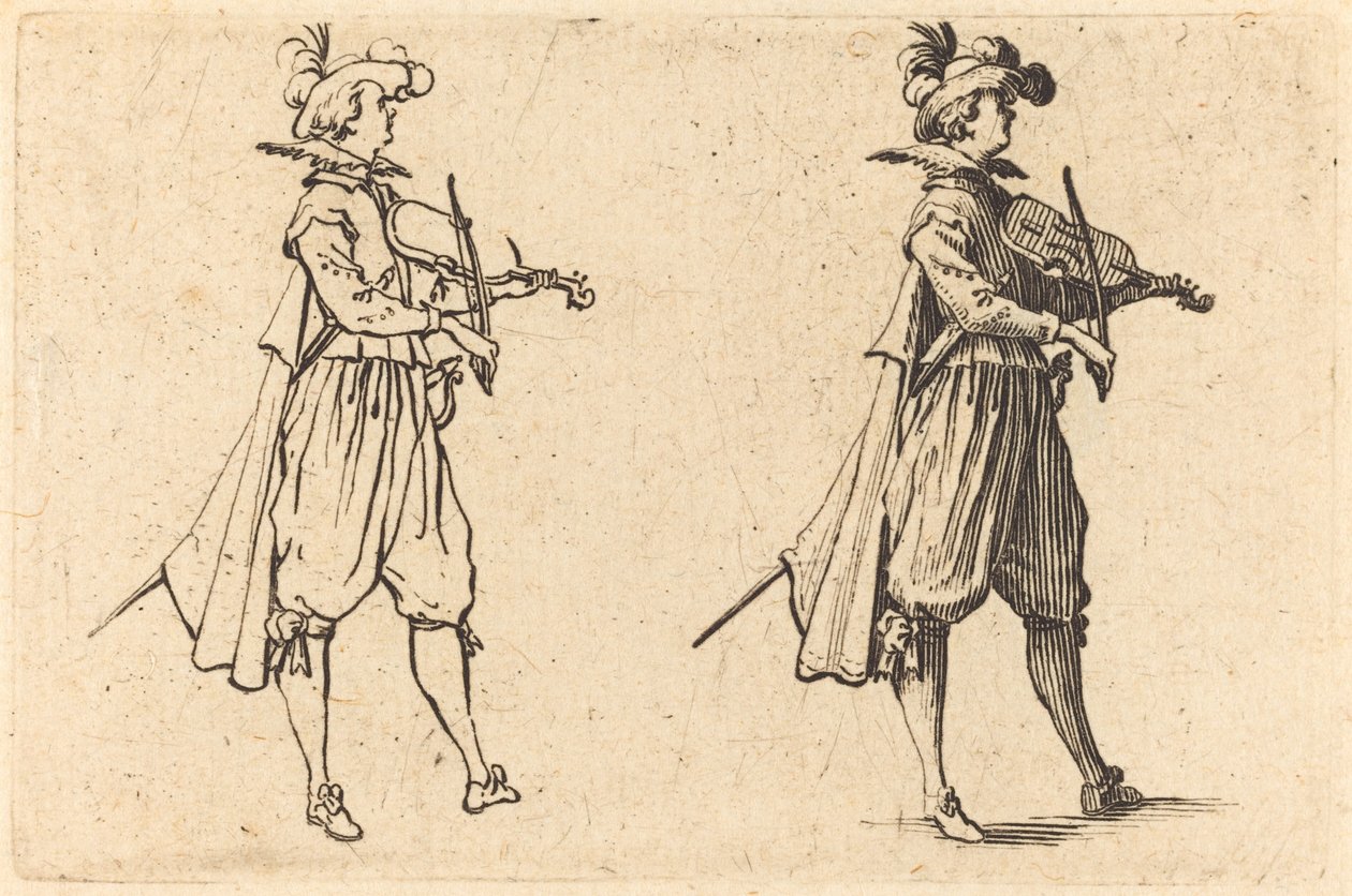 Violoniste - Jacques Callot