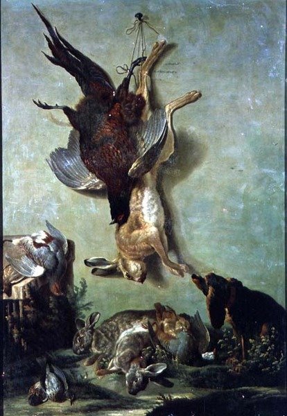 Nature Morte de Gibier - Jacques Charles Oudry