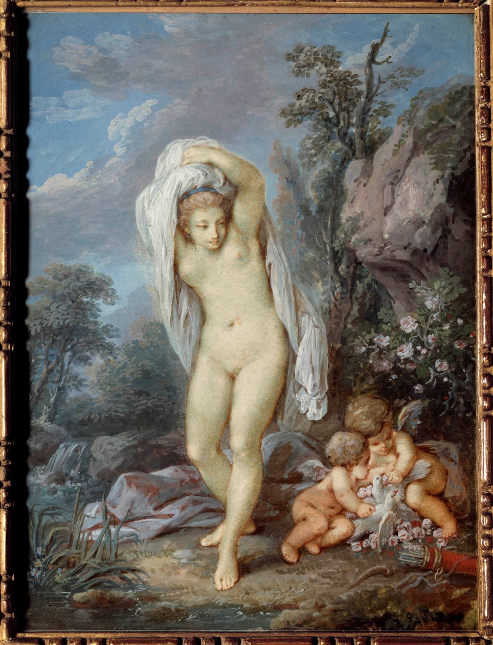 Le bain de Vénus Peinture par Jacques Charlier (1720-1790) - Jacques Charlier