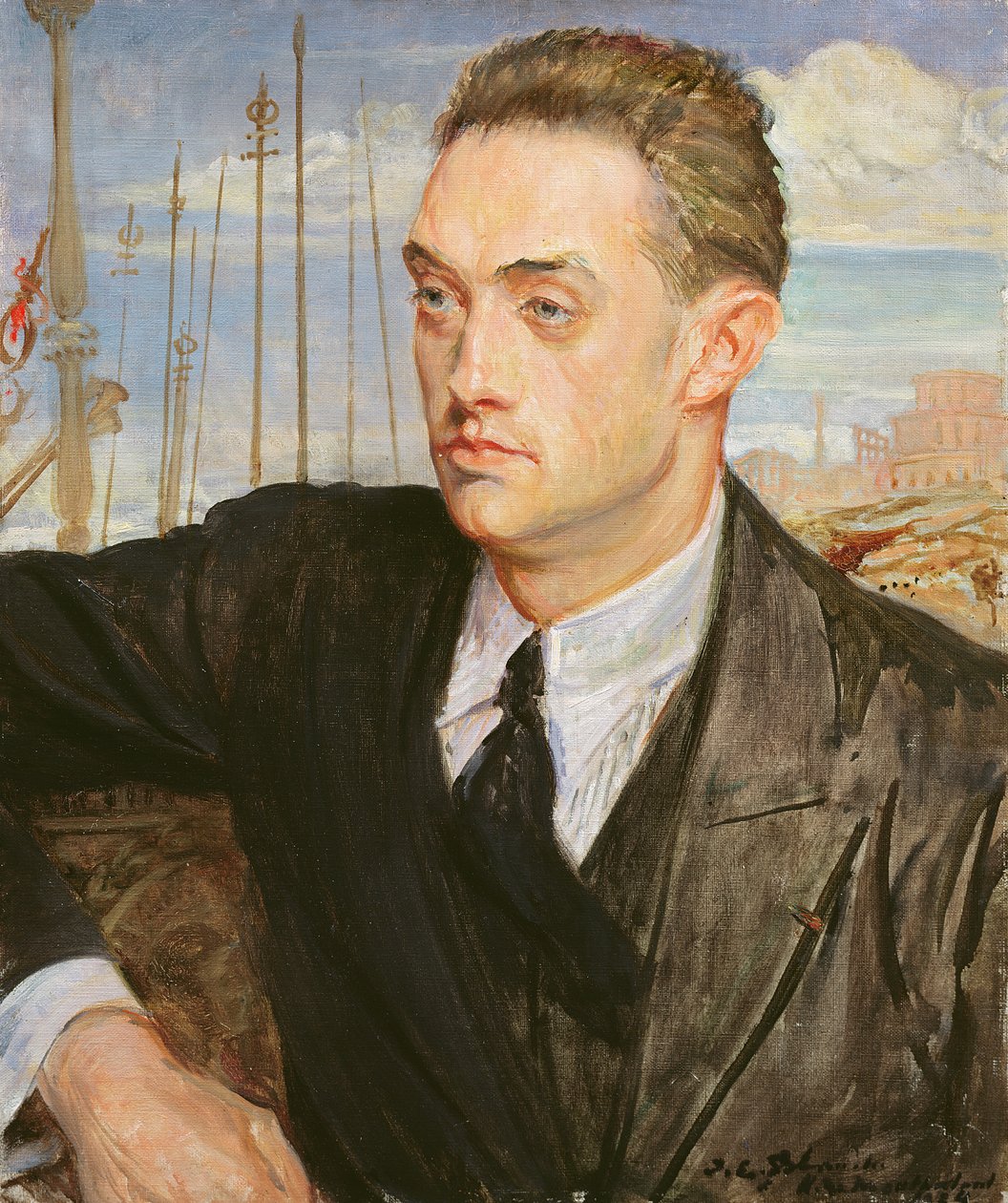Portrait de Henry de Montherlant (1895-1972) 1923 - Jacques Emile Blanche