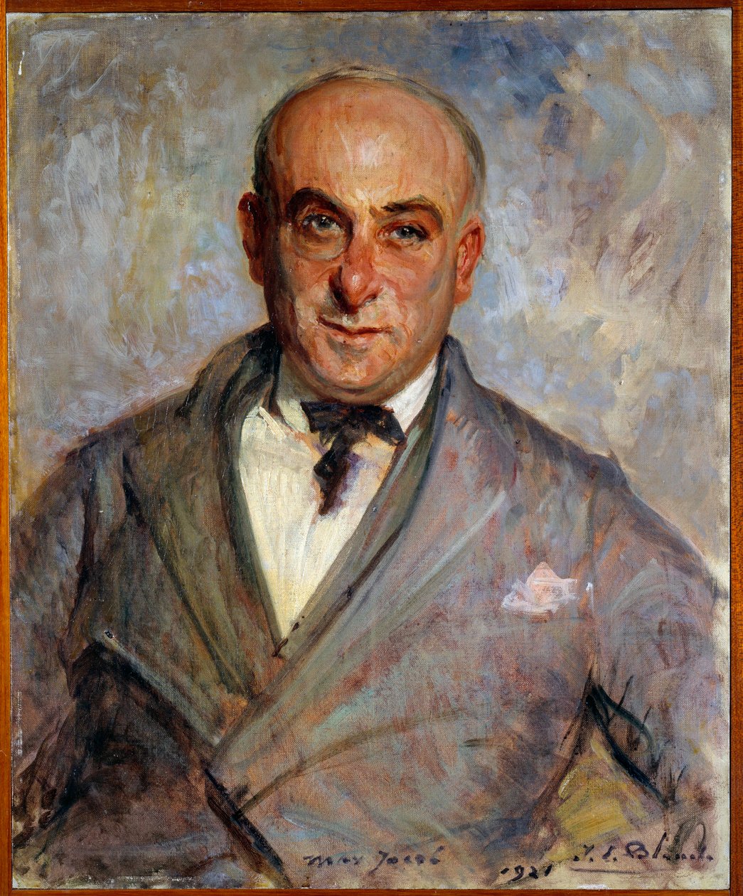 Portrait de Max Jacob (1876-1944) poète français - Jacques Emile Blanche