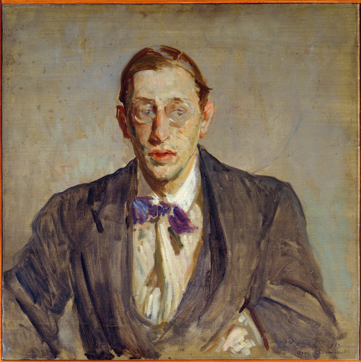 Étude pour le portrait du compositeur Igor Stravinsky - Jacques Emile Blanche