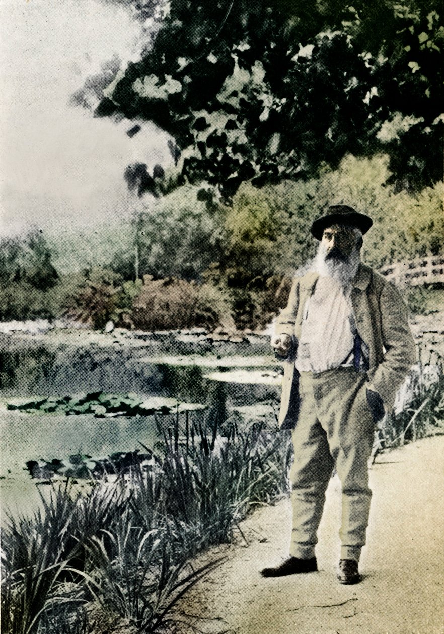 Claude Monet, Giverny, 1905 - Jacques Ernest Bulloz