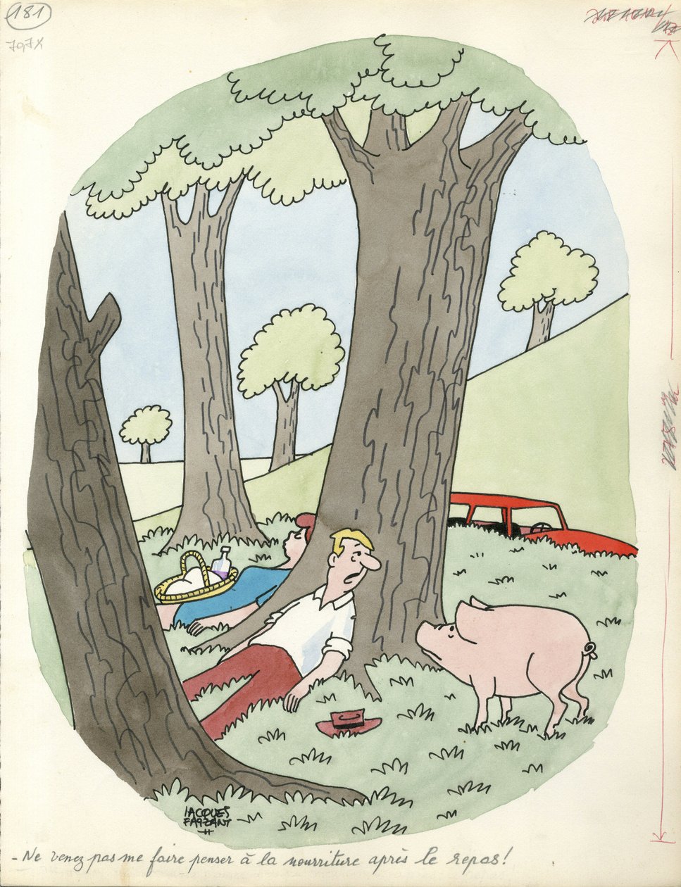 Jours de France, satirique en couleurs - Jacques Faizant