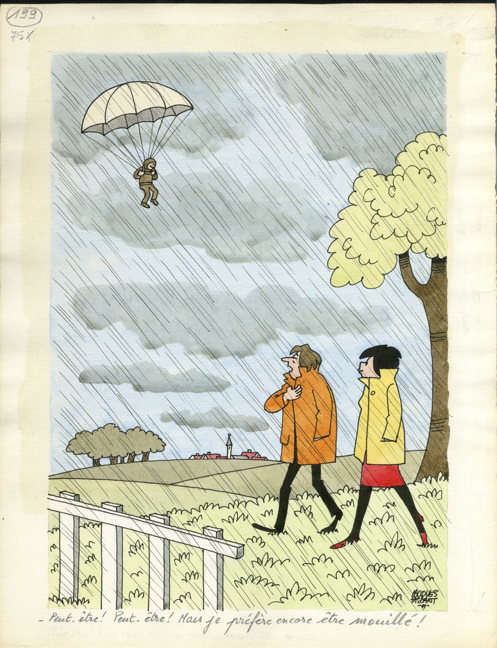 Jours de France, satirique en couleurs - Jacques Faizant