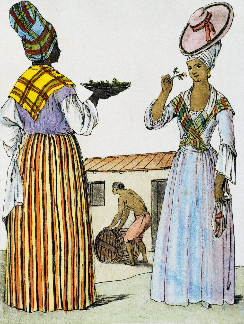 Fleuristes à Saint-Domingue - Jacques Grasset de Saint Sauveur