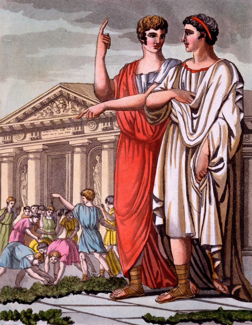 Costume du candidat à un poste à Rome, un folio de 