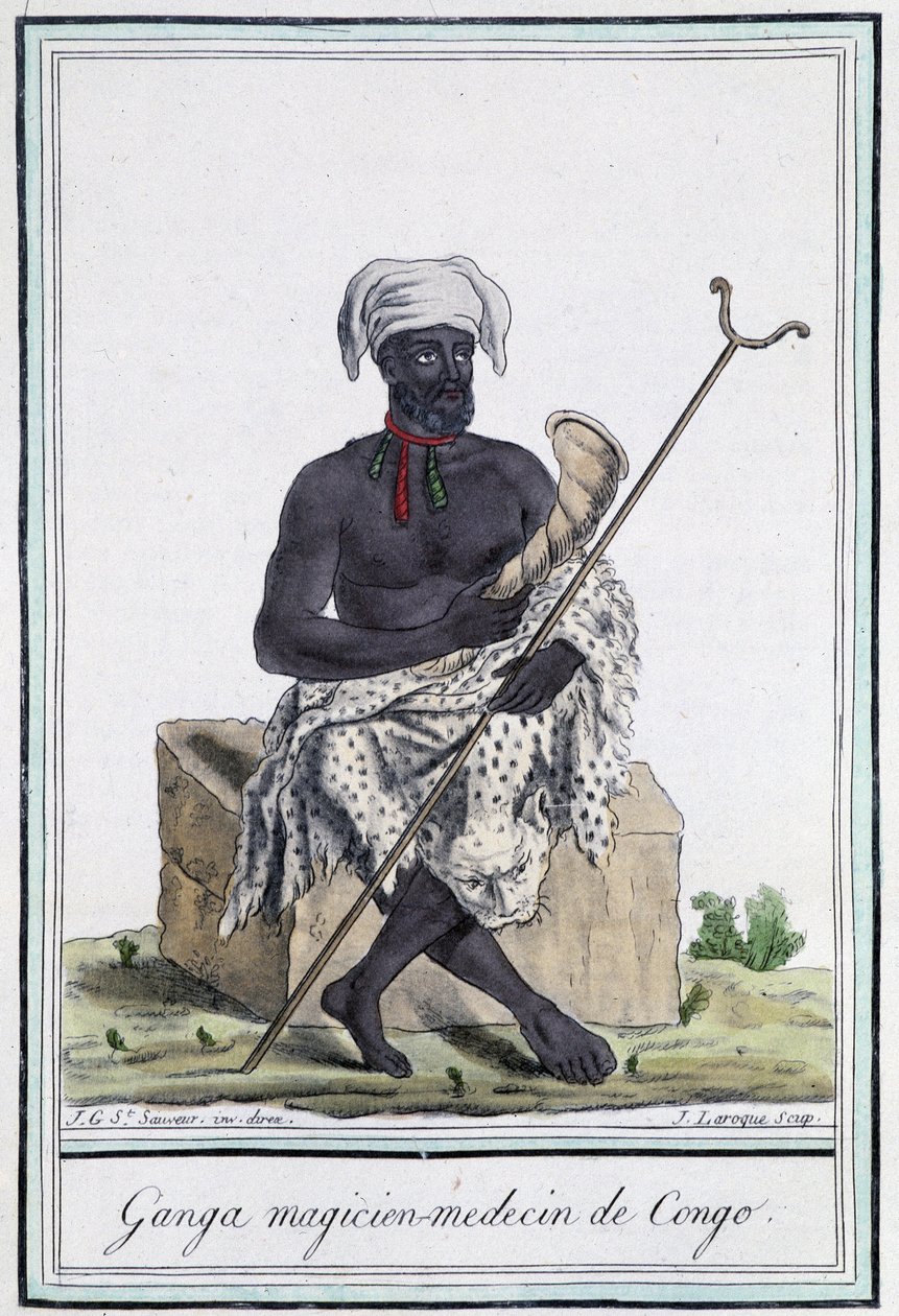 Ganga, magicien médecin du Congo - Jacques Grasset de Saint Sauveur