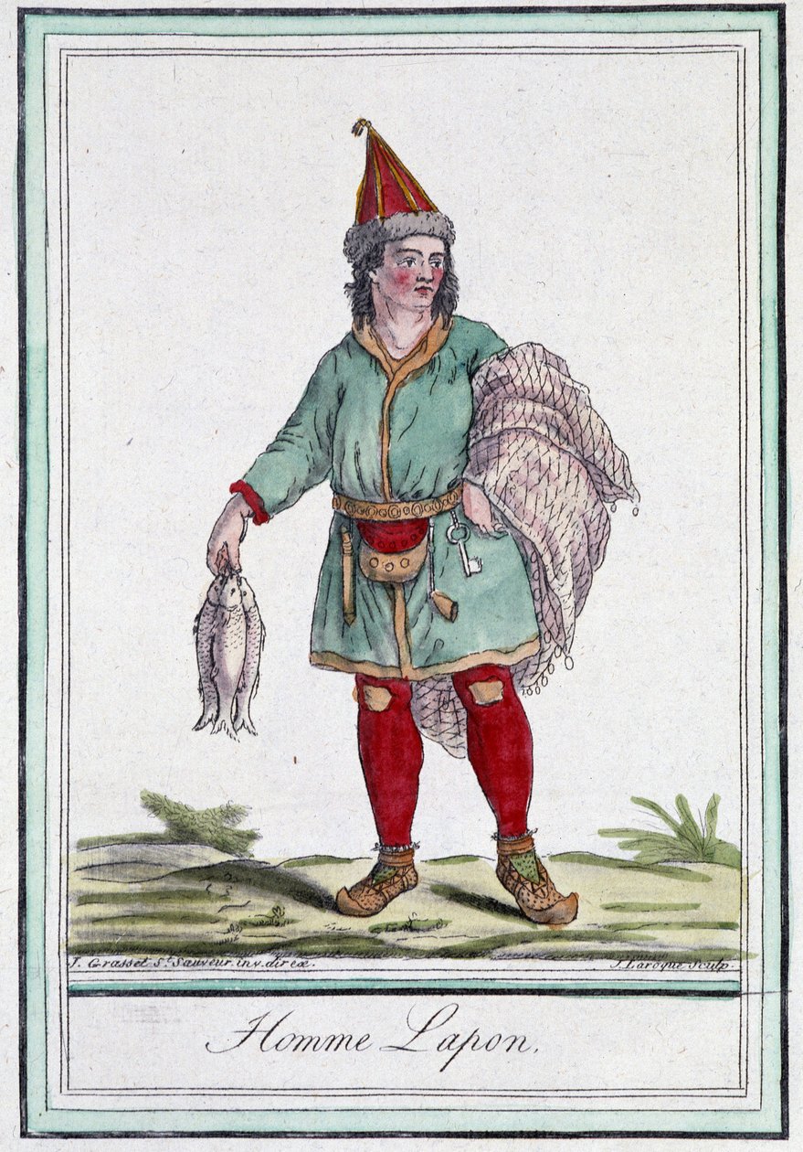 Homme lapon - Jacques Grasset de Saint-Sauveur