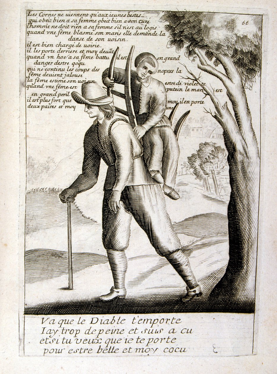 Illustration gravée du 17e siècle tirée d