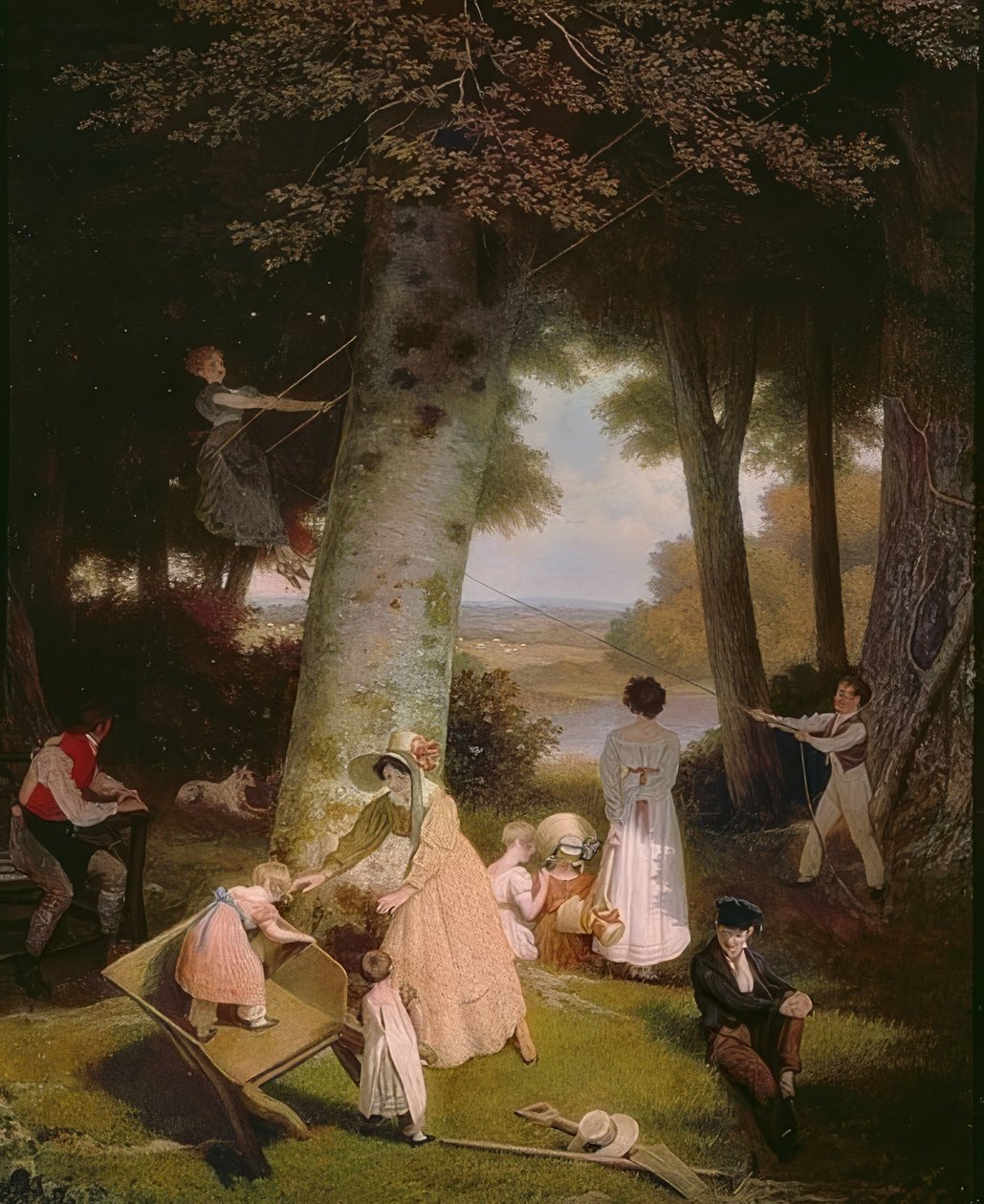 Le Terrain de jeux - Jacques Laurent Agasse