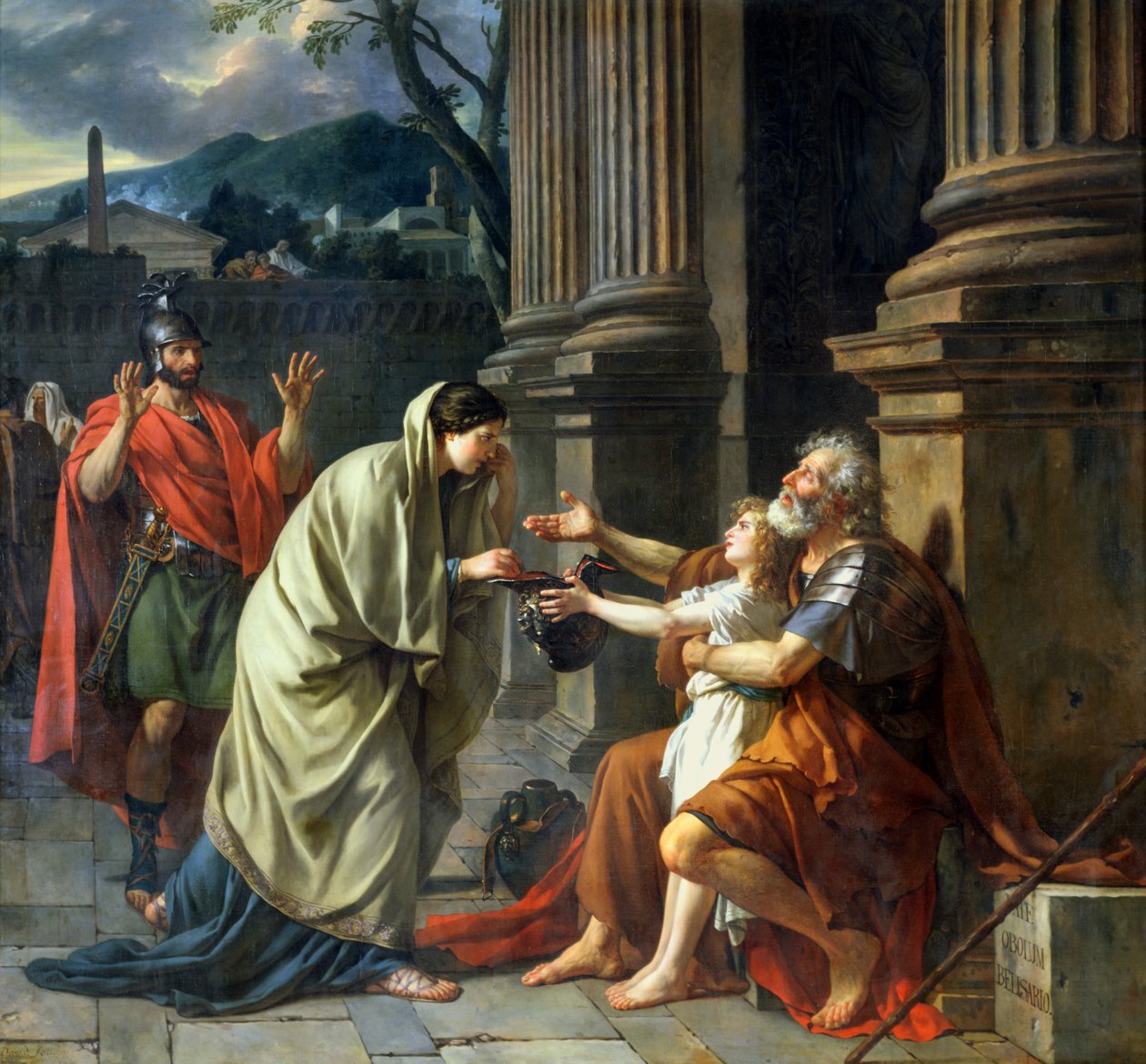 Bélisaire mendiant, 1781 - Jacques Louis David