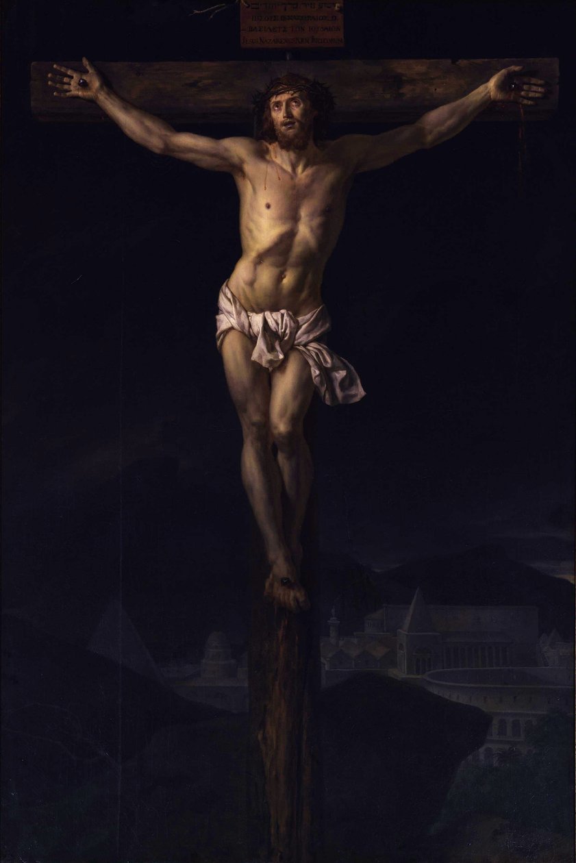 Le Christ sur la croix - Jacques Louis David