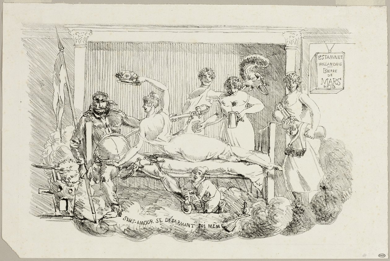 Loveless se désarmant - Jacques Louis David