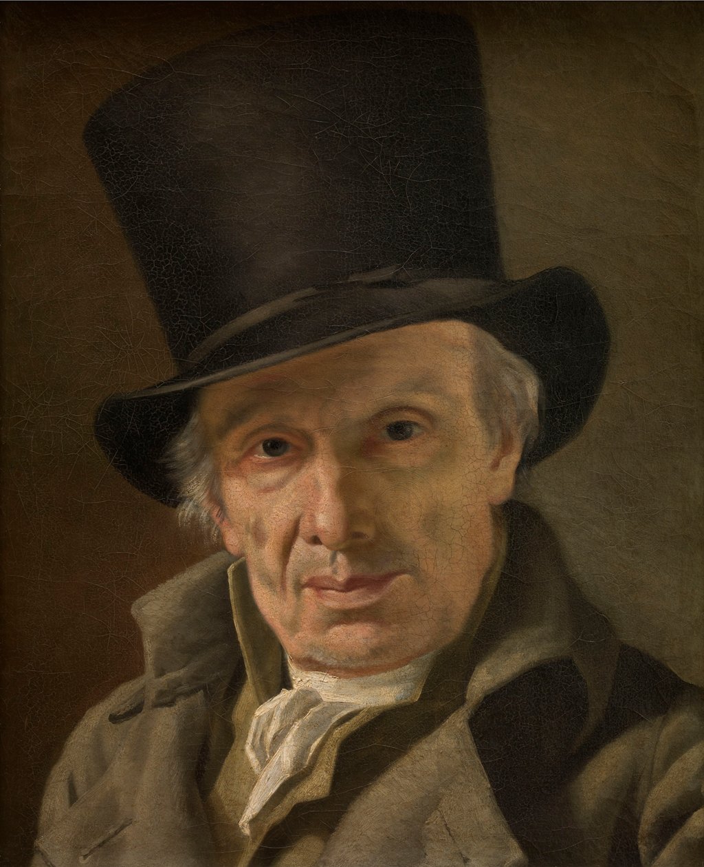 Un homme au chapeau - Jacques Louis David