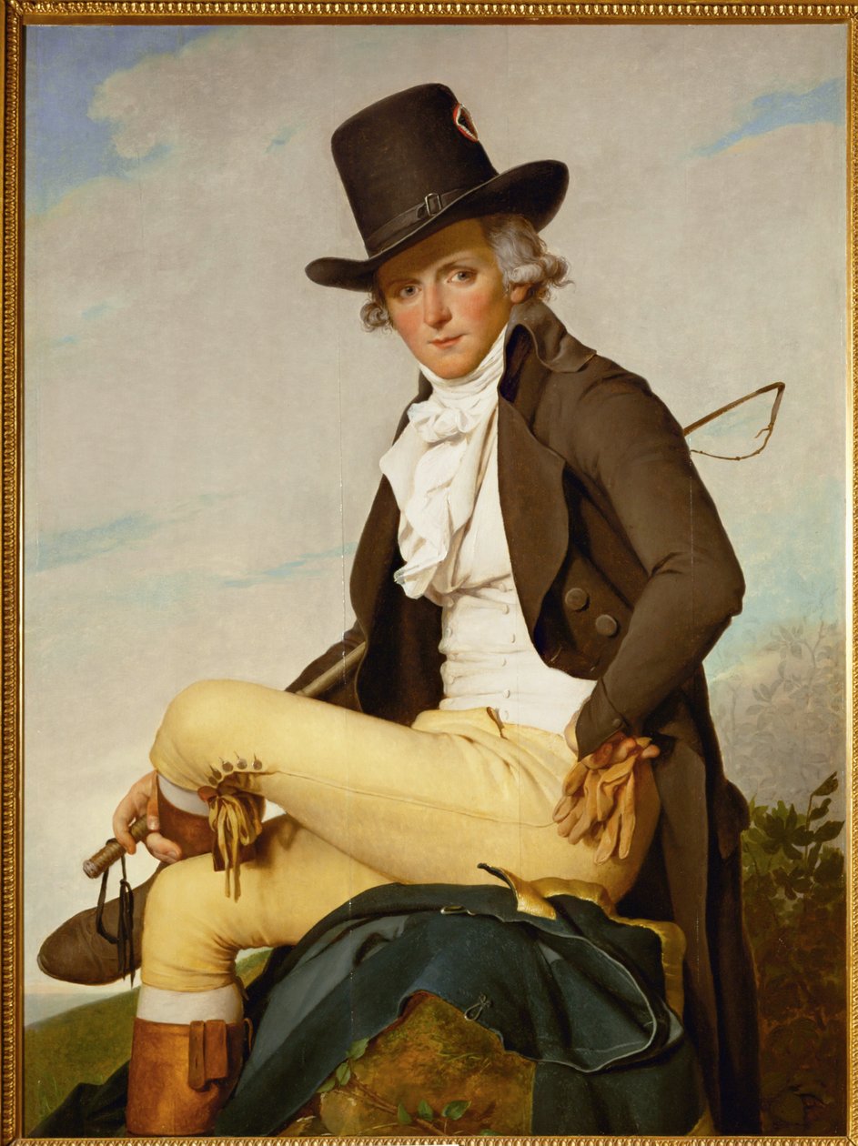 Portrait de Pierre Seriziat ... - Jacques Louis David